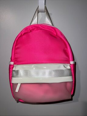 NOBO Hot Pink Backpack with White Accents